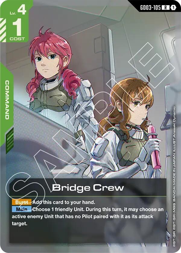 Bridge Crew (GD03-105) [Steel Requiem]