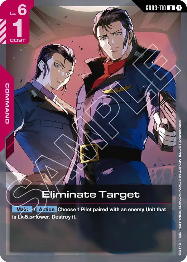 Eliminate Target (GD03-110) [Steel Requiem]