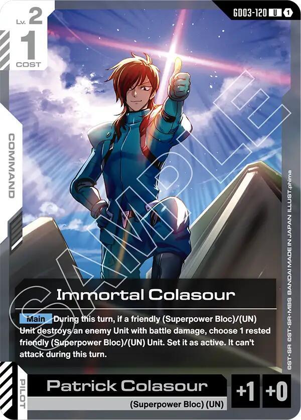 Immortal Colasour (GD03-120) [Steel Requiem]