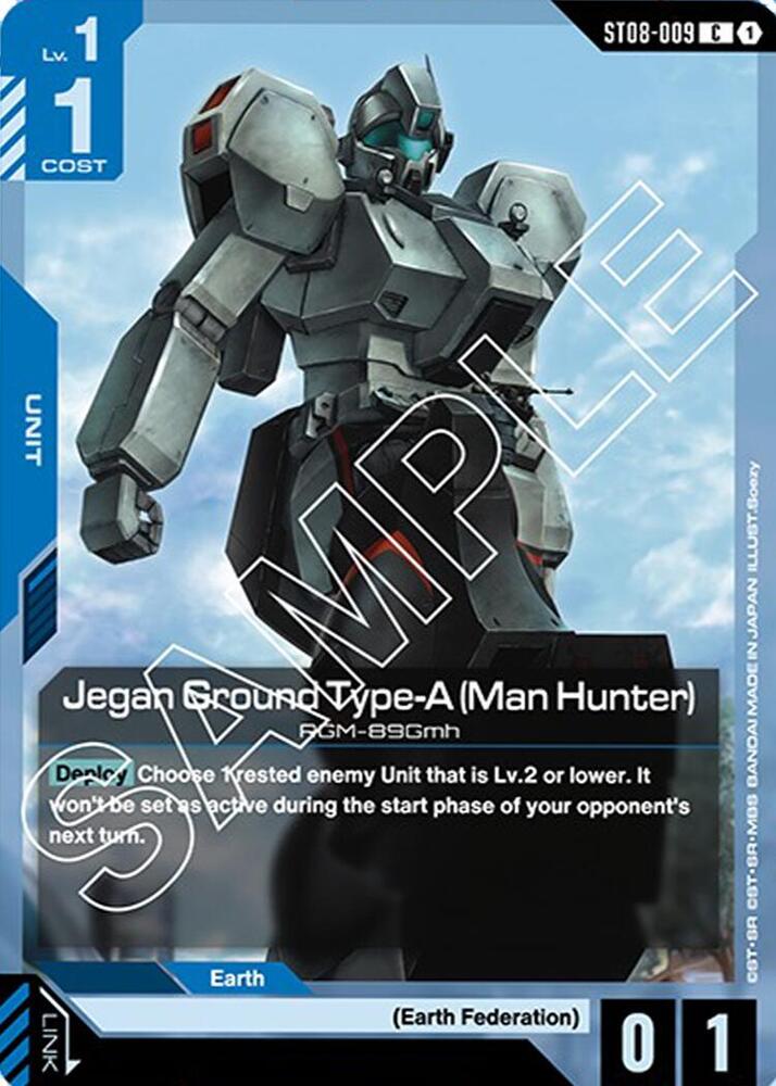 Jegan Ground Type-A (Man Hunter) (ST08-009) [Starter Deck 08: Flash of Radiance]