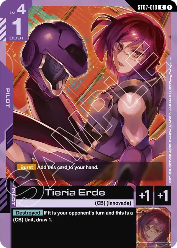 Tieria Erde (ST07-010) [Starter Deck 07: Celestial Drive]