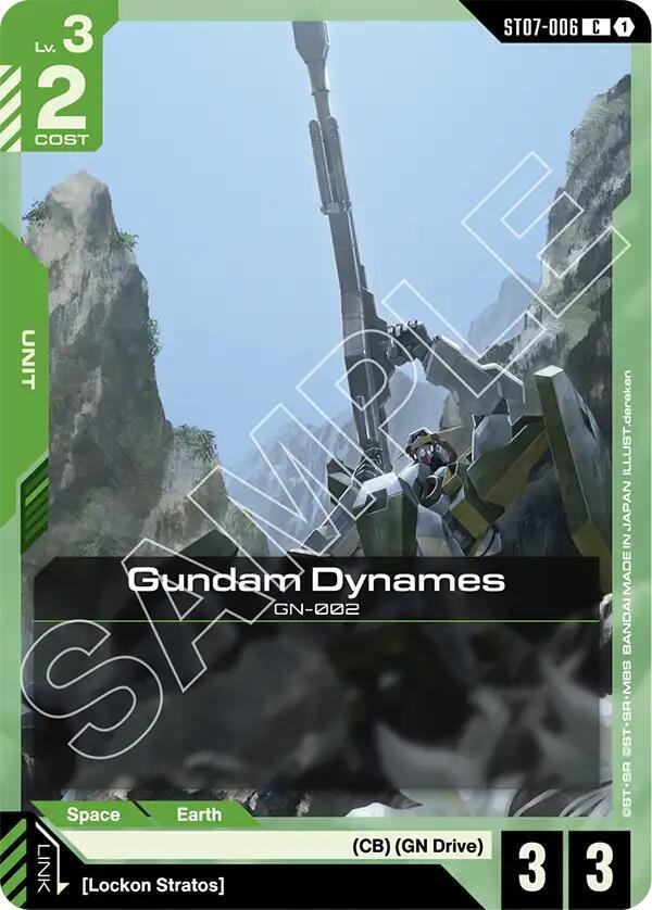 Gundam Dynames (ST07-006) (ST07-006) [Starter Deck 07: Celestial Drive]