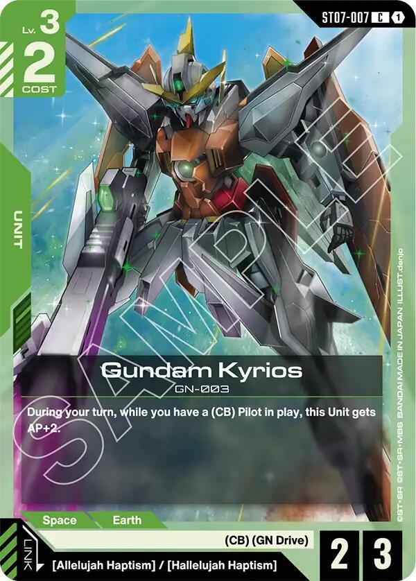 Gundam Kyrios (ST07-007) (ST07-007) [Starter Deck 07: Celestial Drive]