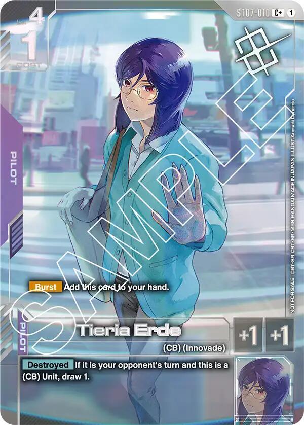 Tieria Erde (Store Tournament Winner Pack 03) (ST07-010) [Gundam Promotional Cards]