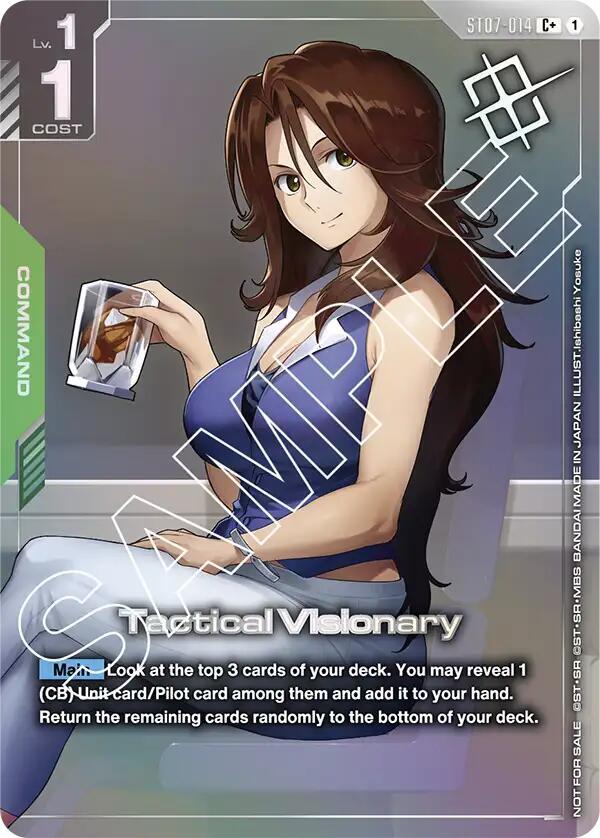 Tactical Visionary (Store Tournament Winner Pack 03) (ST07-014) [Gundam Promotional Cards]