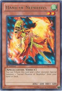 Hand of Nephthys [LCYW-EN260] Rare