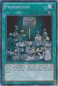 Prohibition [LCYW-EN267] Secret Rare