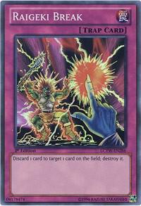 Raigeki Break [LCYW-EN286] Super Rare