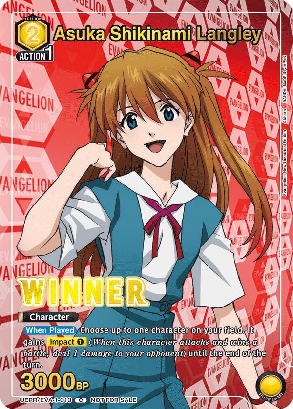 Asuka Shikinami Langley (Winner) (UEPR/EVA-1-010) [Union Arena Promotion Cards]