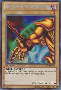 Right Arm of the Forbidden One [LCYW-EN304] Secret Rare