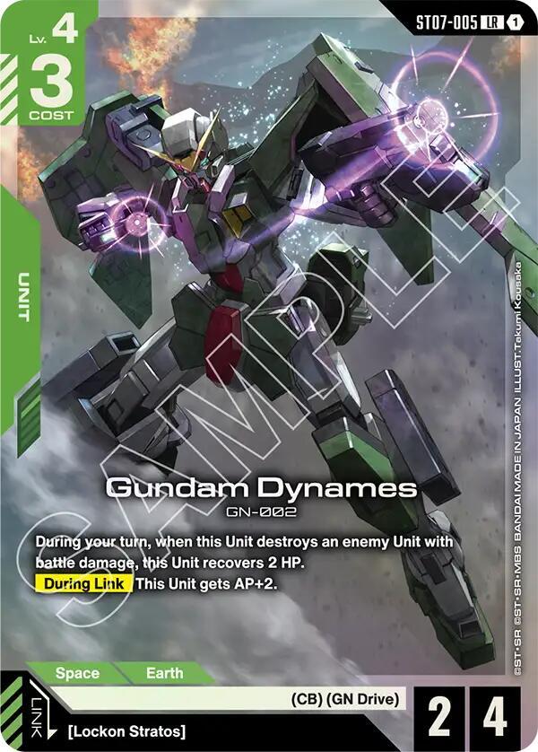 Gundam Dynames (LR) (ST07-005) [Starter Deck 07: Celestial Drive]