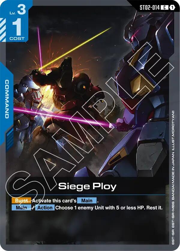 Siege Ploy (ST02-014) [Starter Deck 08: Flash of Radiance]