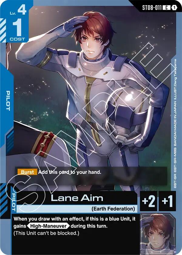 Lane Aim (ST08-011) [Starter Deck 08: Flash of Radiance]