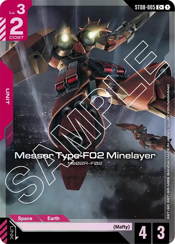 Messer Type-F02 Minelayer (C+) (ST08-005) [Starter Deck 08: Flash of Radiance]