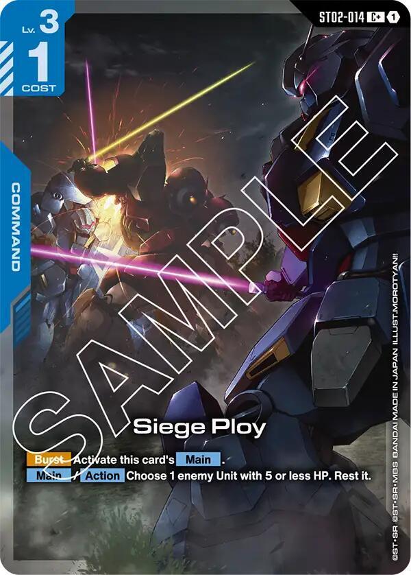 Siege Ploy (C+) (ST02-014) [Starter Deck 08: Flash of Radiance]