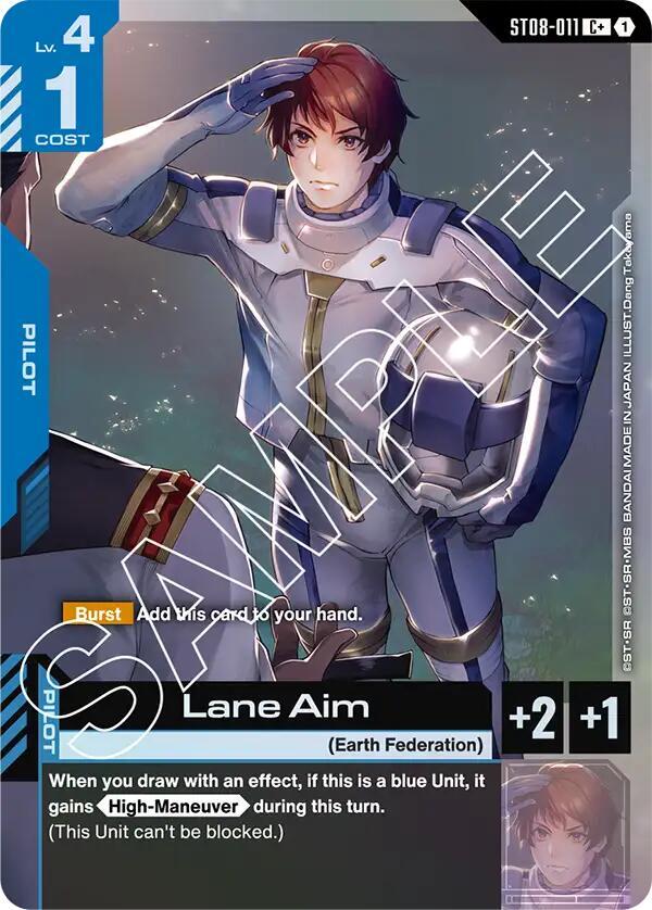 Lane Aim (C+) (ST08-011) [Starter Deck 08: Flash of Radiance]