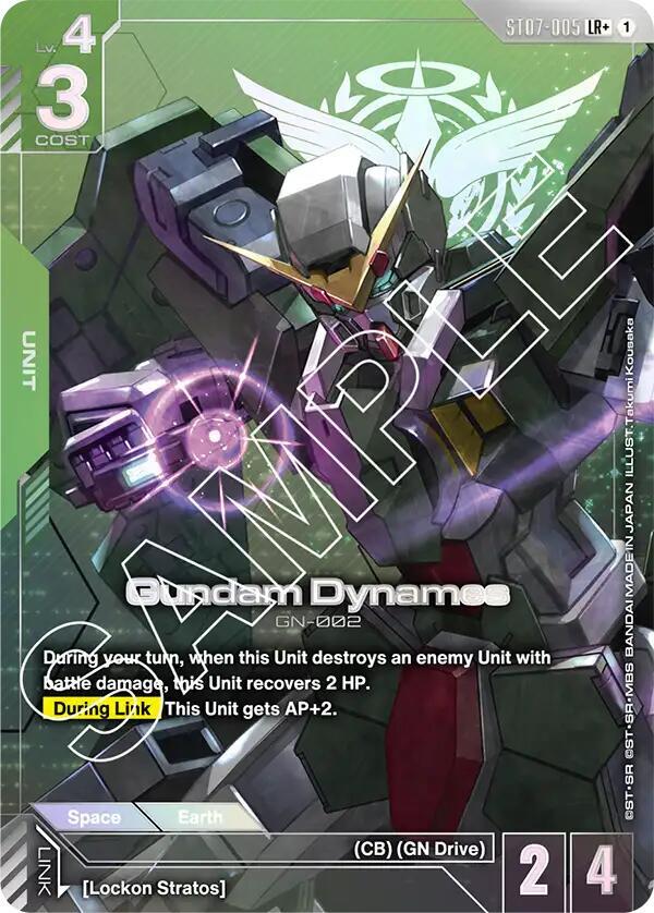 Gundam Dynames (LR+) (ST07-005) [Starter Deck 07: Celestial Drive]