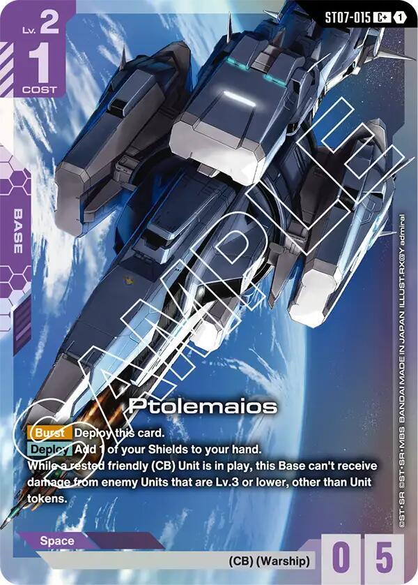 Ptolemaios (C+) (ST07-015) [Starter Deck 07: Celestial Drive]