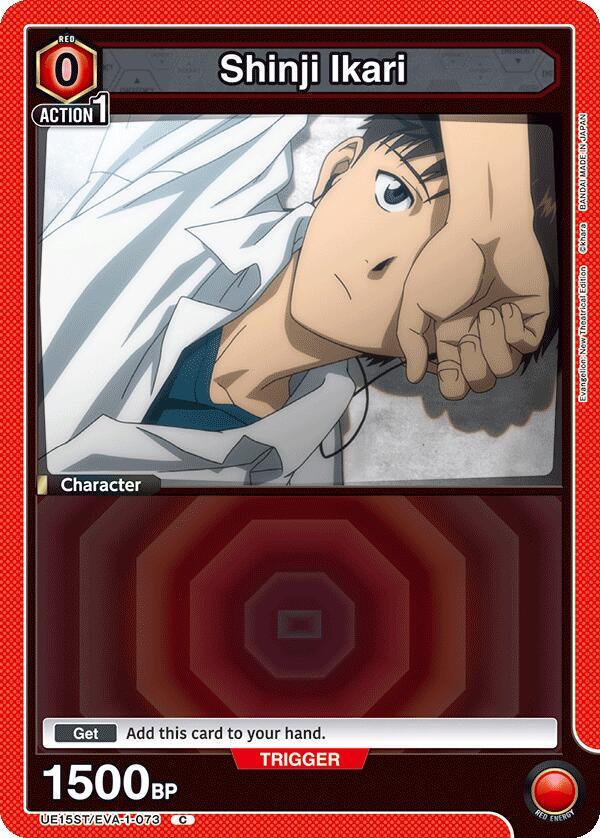 Shinji Ikari (073) (UE15ST/EVA-1-073) [UE15ST: Evangelion: New Theatrical Edition Starter Deck]