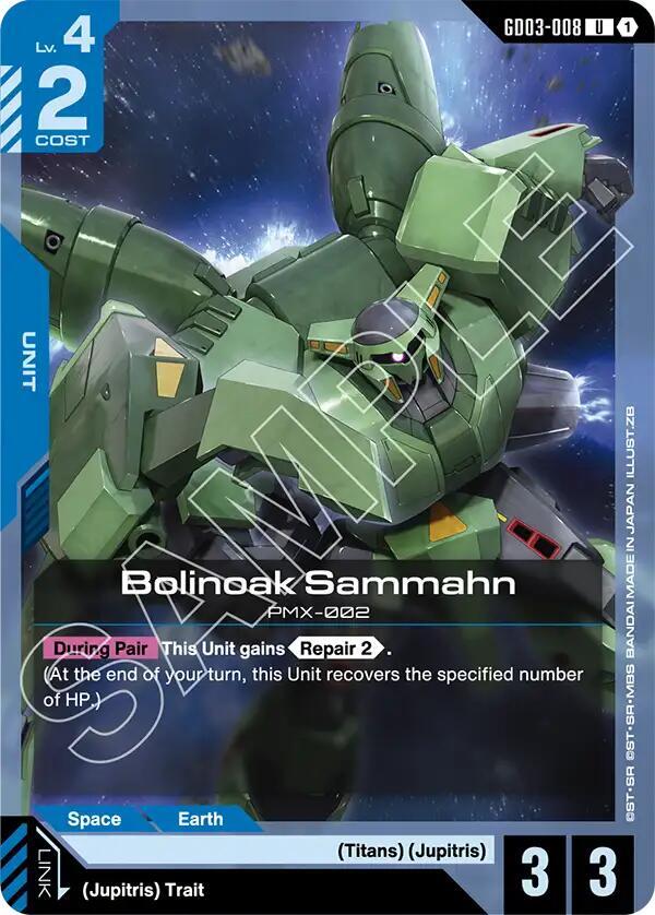 Bolinoak Sammahn (GD03-008) [Steel Requiem]