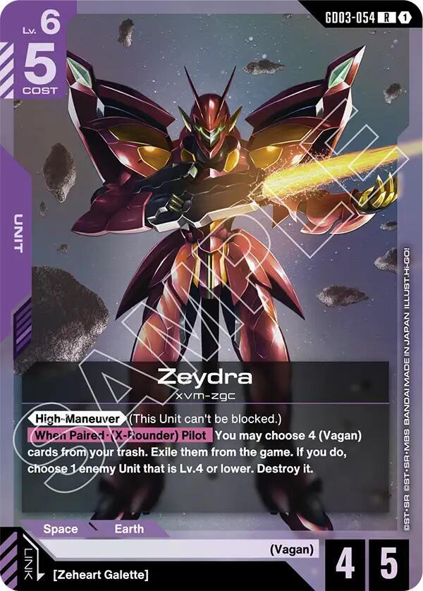 Zeydra (GD03-054) [Steel Requiem]