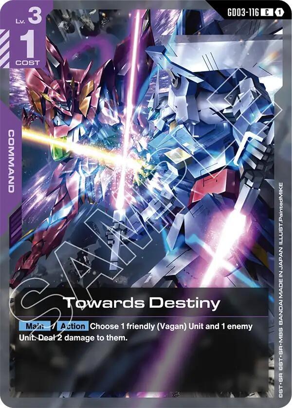 Towards Destiny (GD03-116) [Steel Requiem]