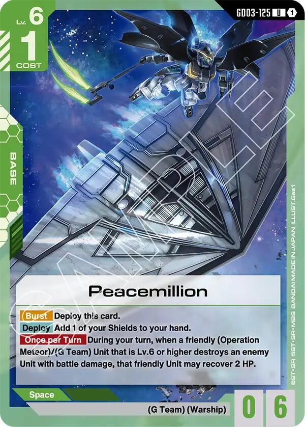 Peacemillion (GD03-125) [Steel Requiem]