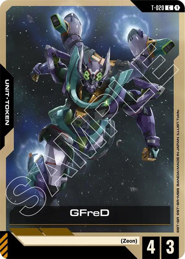 GFreD (T-020) Token (T-020) [Steel Requiem]