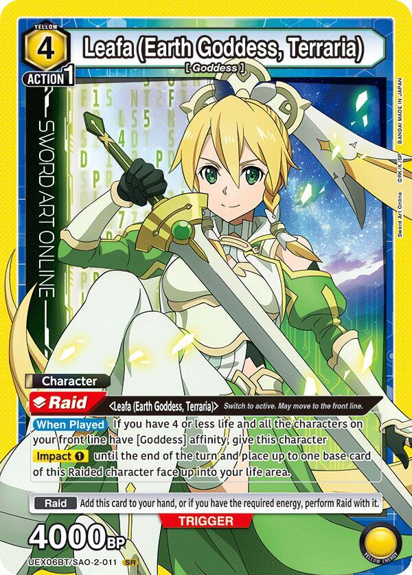 Leafa (Earth Goddess, Terraria) (UEX06BT/SAO-2-011) [UEX06BT: Sword Art Online Vol.2]