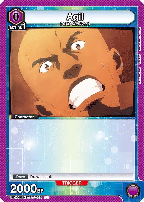 Agil (035) (UEX06BT/SAO-2-035) [UEX06BT: Sword Art Online Vol.2]