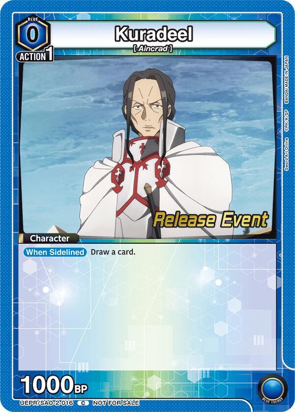 Kuradeel (UEPR/SAO-2-016) [UEX06BT: Sword Art Online Vol.2 Release Event Cards]