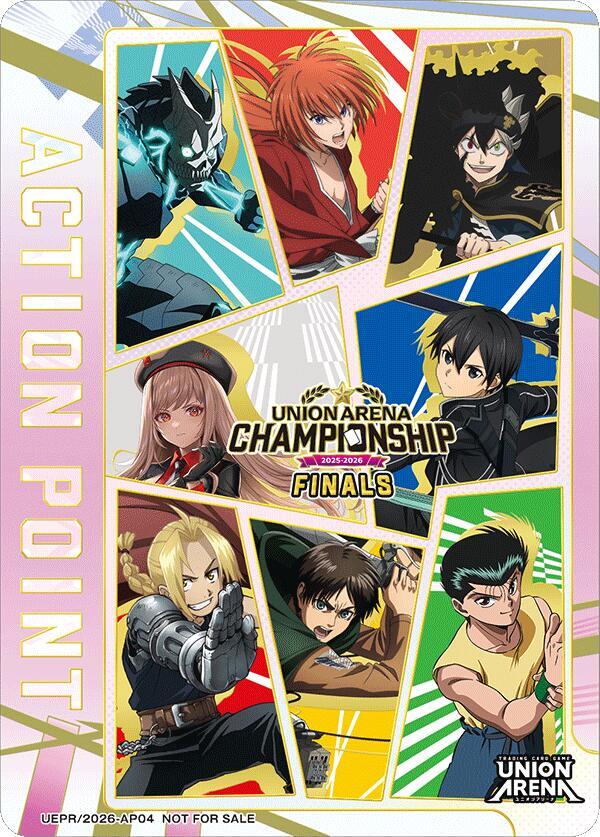 Action Point Card (AP04) (25-26 Finals Participation) (UEPR/2026-AP04) [Union Arena Promotion Cards]