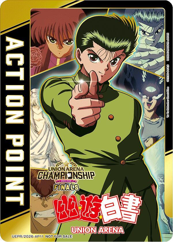 Action Point Card (AP11) (25-26 Finals) (UEPR/2026-AP11) [Union Arena Promotion Cards]