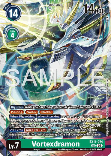 Vortexdramon [EX11-074] [Dawn of Liberator]