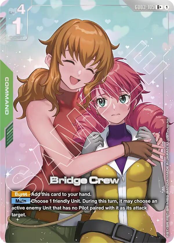 Bridge Crew (R+) (GD03-105) [Steel Requiem]