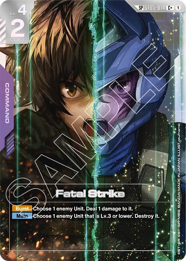 Fatal Strike (SP) (C+) (ST05-014) [Steel Requiem]