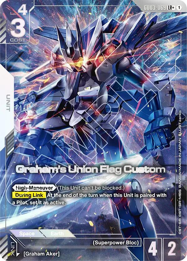 Graham's Union Flag Custom (LR+) (GD03-069) [Steel Requiem]