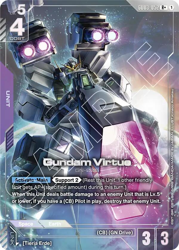 Gundam Virtue (R+) (GD03-052) [Steel Requiem]