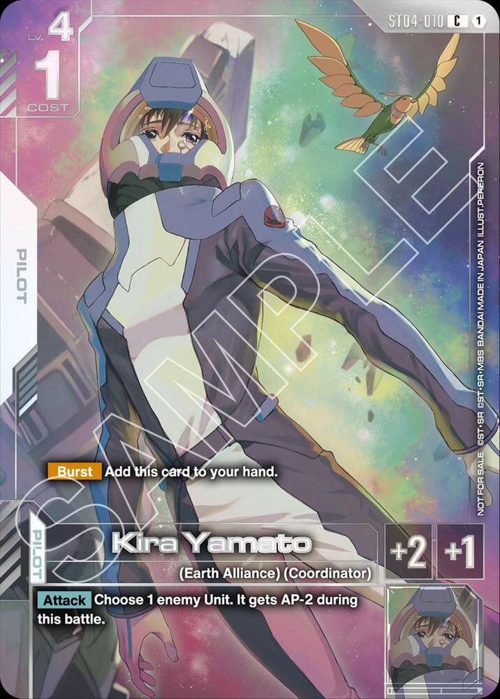 Kira Yamato (Newtype Challenge 2026 Mission 1) (ST04-010) [Gundam Promotional Cards]