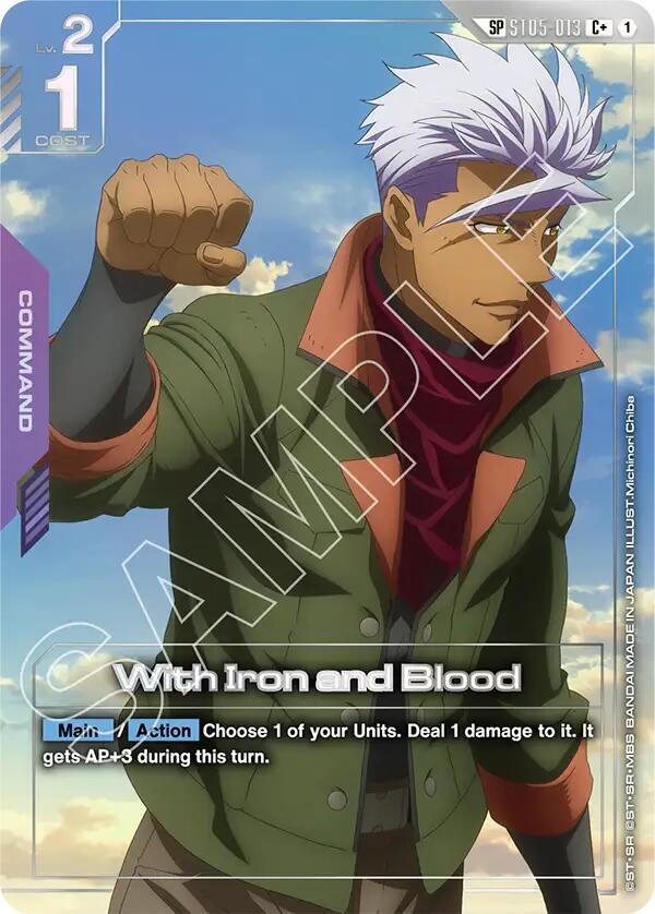 With Iron and Blood (SP) (C+) (ST05-013) [Steel Requiem]