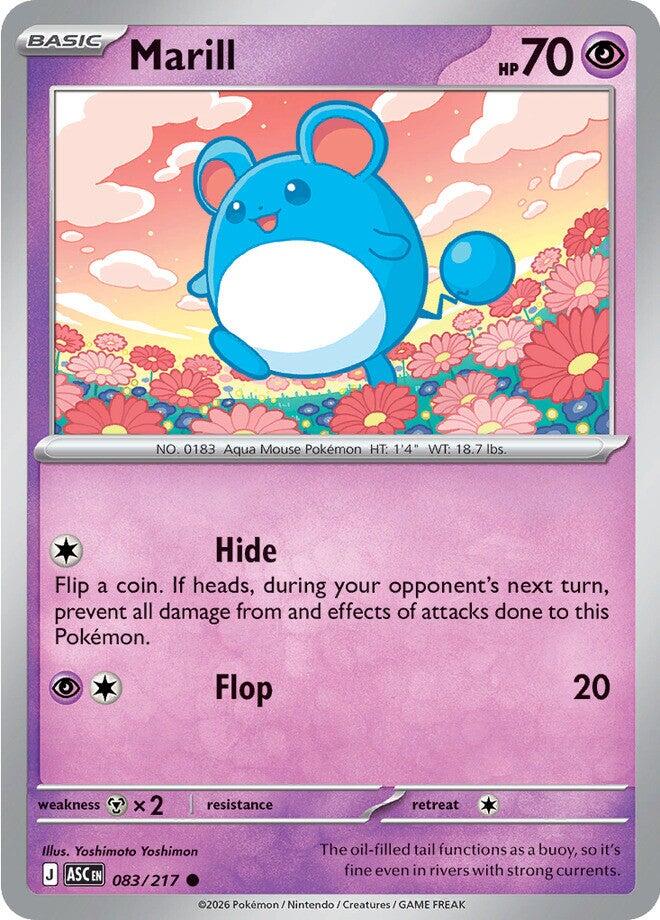 Marill (083/217) [Mega Evolution: Ascended Heroes]