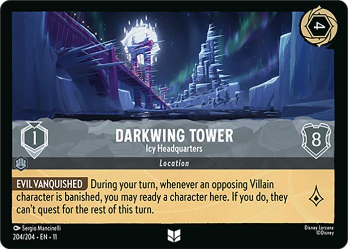 Darkwing Tower - Icy Headquarters (204/204) [Winterspell]