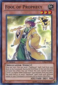 Fool of Prophecy [CBLZ-EN035] Super Rare