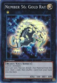 Number 56: Gold Rat [ZTIN-EN013] Super Rare