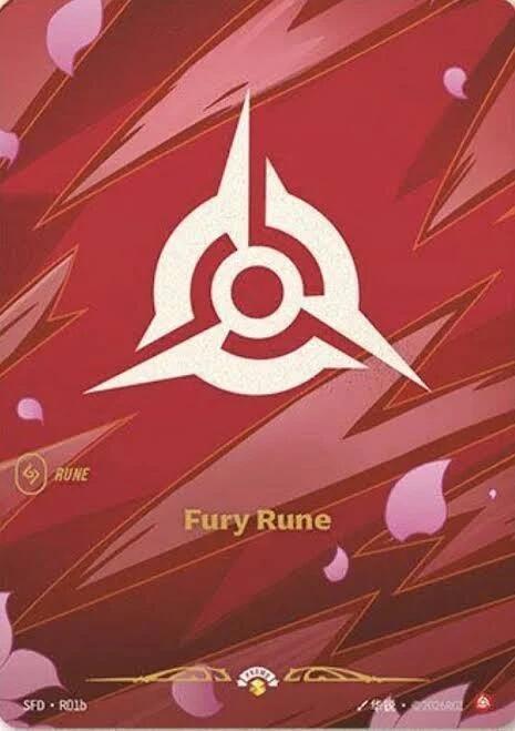 Fury Rune (R01b) (R01b) [Spiritforged]