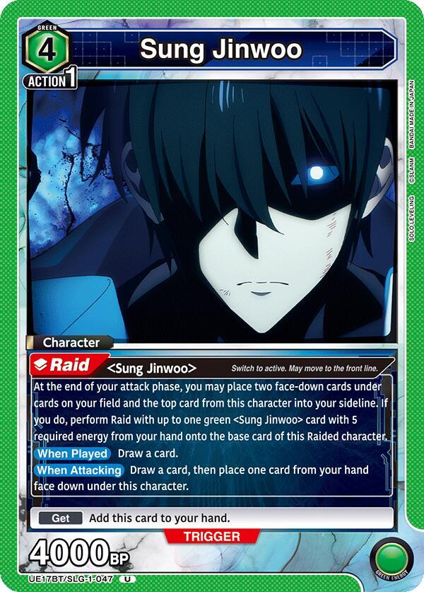 Sung Jinwoo (047) (UE17BT/SLG-1-047) [UE17BT: SOLO LEVELING]