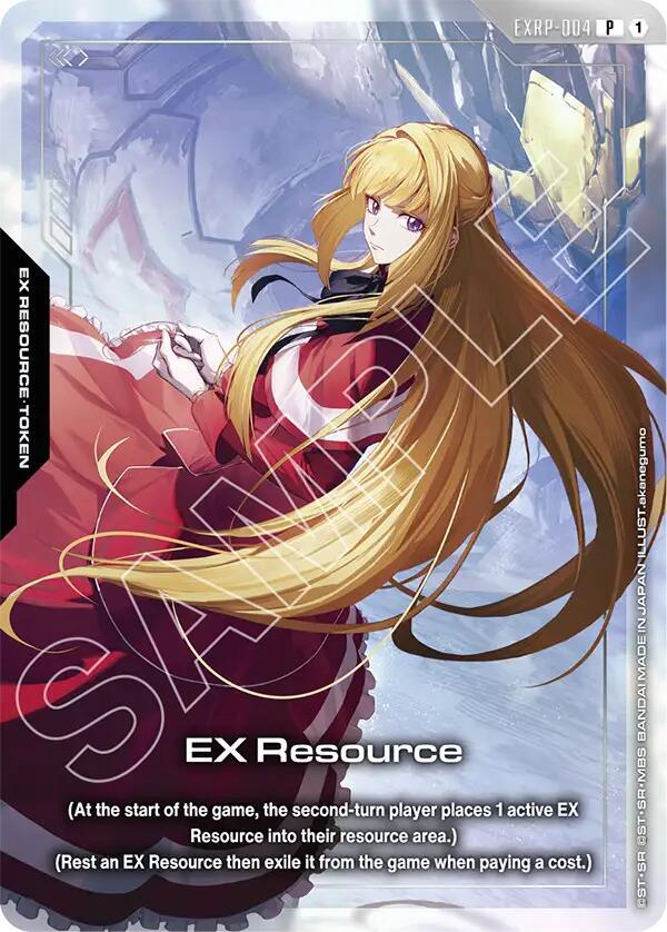 EX Resource (EXRP-004) (Premium Card Collection Gundam Assemble - PC01A) (EXRP-004) [Promotional EX Resource Tokens]