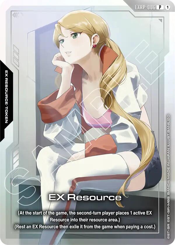 EX Resource (EXRP-006) (Premium Card Collection Gundam Assemble - PC01A) (EXRP-006) [Promotional EX Resource Tokens]