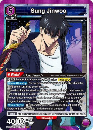 Sung Jinwoo (021) (UE17BT/SLG-1-021) [UE17BT: SOLO LEVELING]