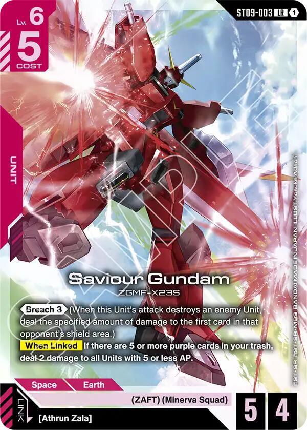 Saviour Gundam (ST09-003) [Starter Deck 09: Destiny Ignition]